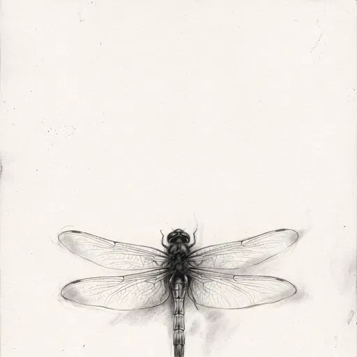 Graphite Study of a Dragonfly