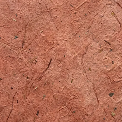Handmade Terracotta Mulberry Paper Texture