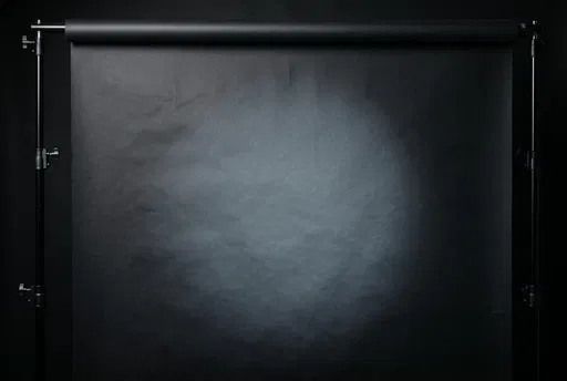 Black Studio Seamless Paper Backdrop