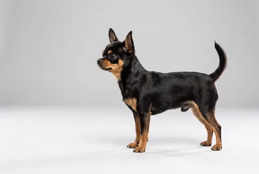 Black and Tan Chihuahua Studio Profile