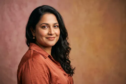 Warm Portrait of South Asian Woman