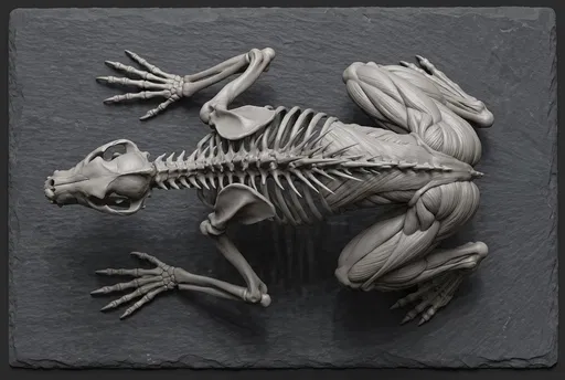 3D Anatomical Sculpt of Mythical Chupacabra