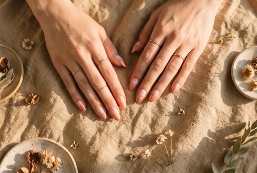 Rose Gold Mandala Lace Nail Art