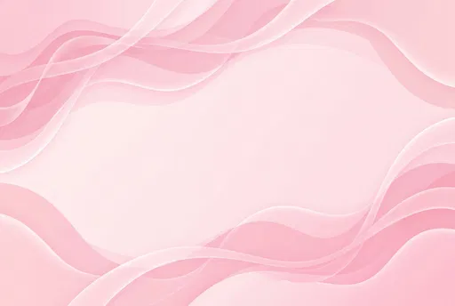 Soft Pink Abstract Waves Background