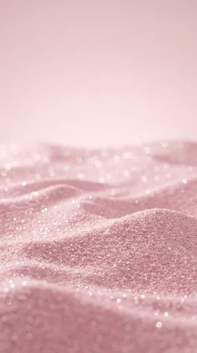 Pastel Pink Glitter Dunes Background