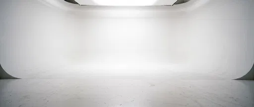 Empty White Cyclorama Photo Studio Background