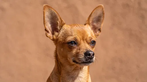 Red Brown Chihuahua Portrait