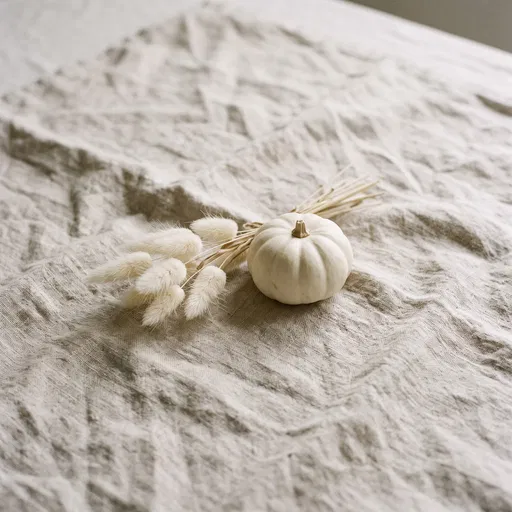 White Pumpkin and Dried Bunny Tails