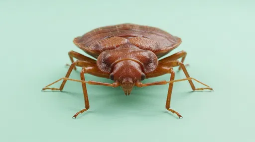 Front View of Bed Bug on Mint