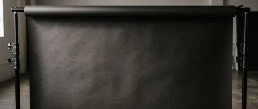 Charcoal Black Studio Seamless Paper Backdrop