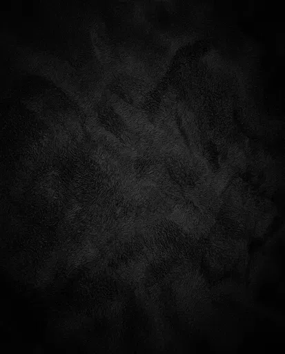 Dark Black Brushed Plush Texture Background