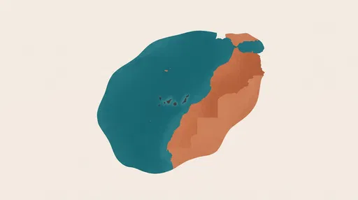 Minimalist Canary Islands Map Illustration