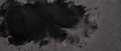 Black Sumi-e Ink Wash Texture
