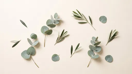 Minimalist Eucalyptus and Olive Twigs Arrangement