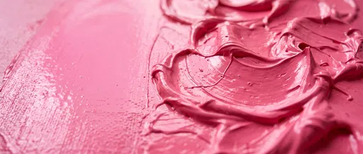 Glossy Pink Impasto Paint Texture Background