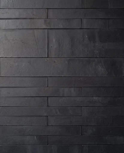 Dark Charcoal Matte Tile Wall Texture