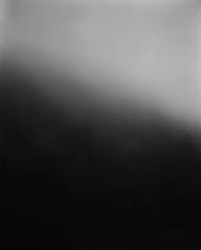 Monochrome Diagonal Gradient Background With Film Grain