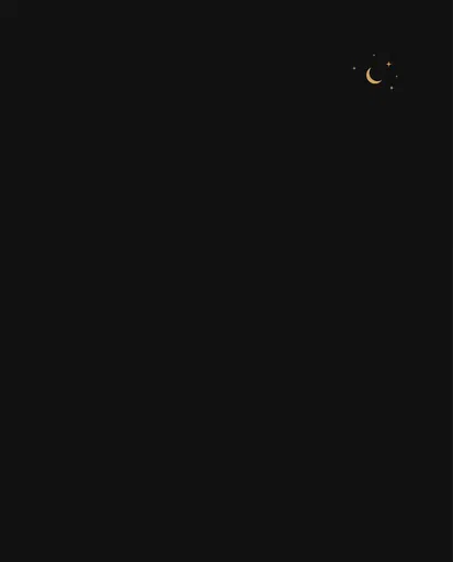Minimalist Crescent Moon on Dark Background