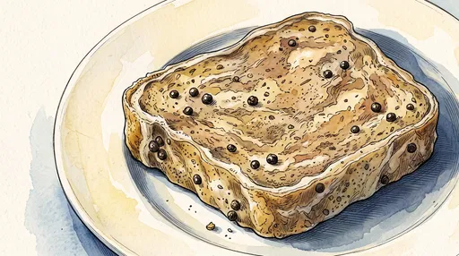 Watercolor Illustration of Peppercorn Country Pâté