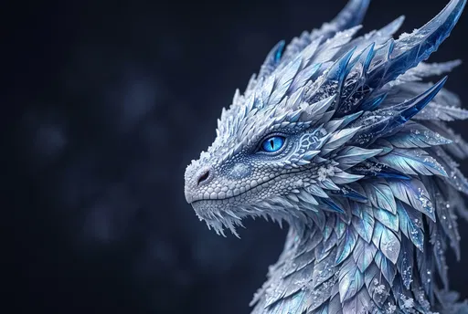 Frosty Feathered Ice Dragon Profile