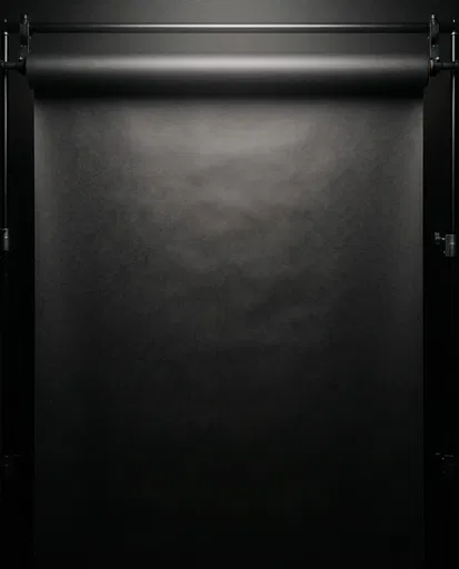 Charcoal Black Studio Seamless Paper Backdrop