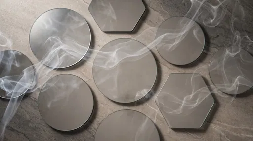 Geometric Mirrors with Smoke on Stone