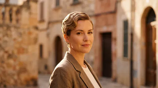 Woman with Finger Wave Pixie Cut