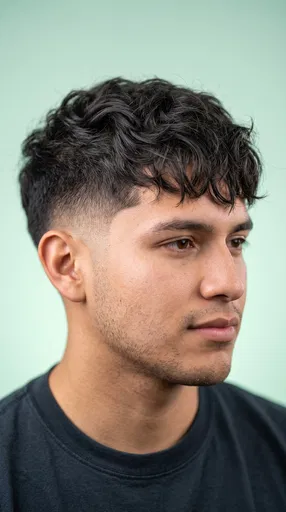 Young Man With Low Taper Fade