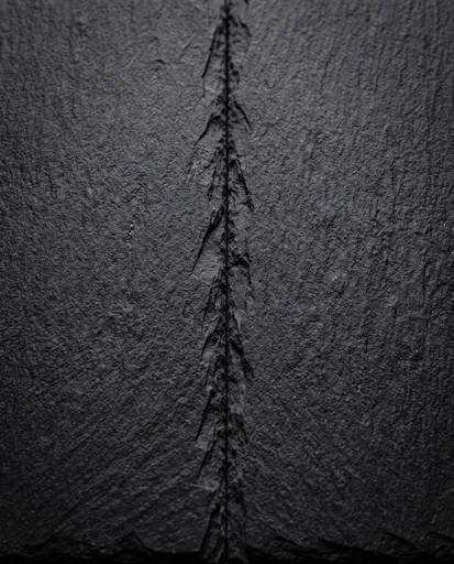 Split Black Slate Tile Texture