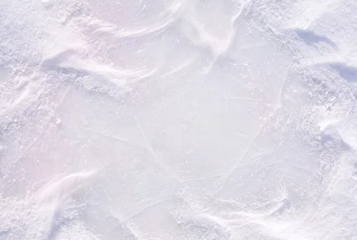 Frosted Ice and Powdery Snow Background