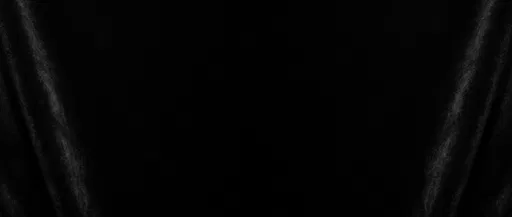 Black Velvet Background With Side Folds