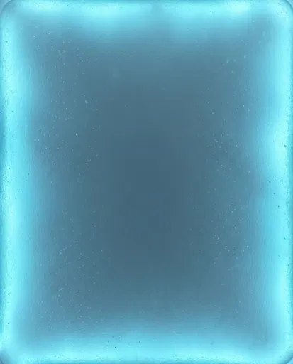 Frosted Ice Blue Glass Background