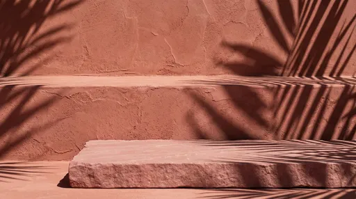 Terracotta Plaster and Stone Product Podium