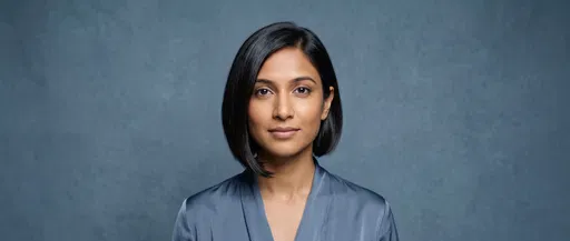 South Asian Woman Studio Portrait