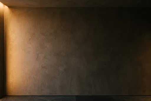 Warm Lit Venetian Plaster Wall Background