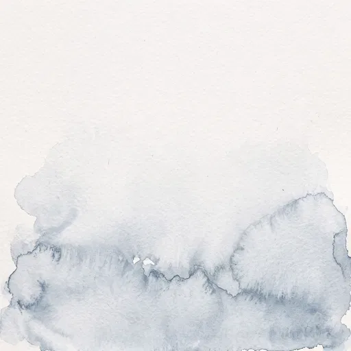 Light Greyish Blue Watercolor Wash Background