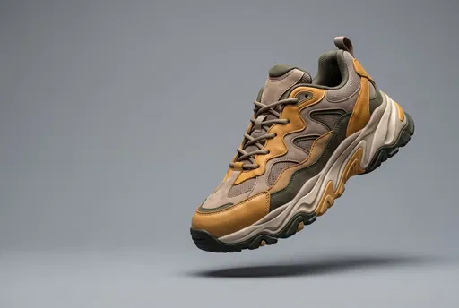 Floating Earth Tone Chunky Sneaker