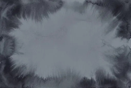 Dark Grey Ink Wash Frame Background