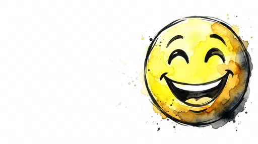 Watercolor Yellow Smiley Face Clipart