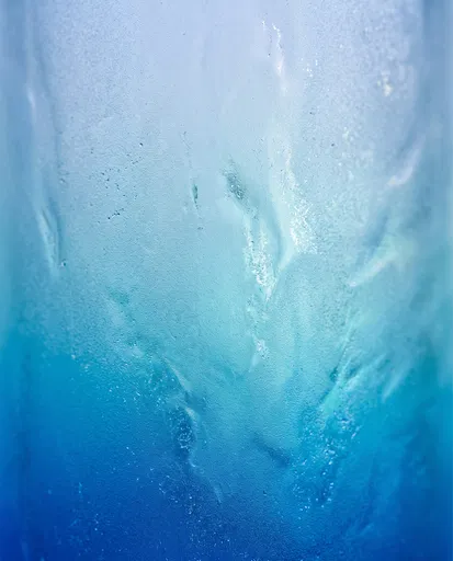 Frosted Blue Glass Gradient Texture